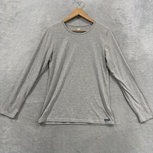 ADAR Universal Top T Shirt Unisex Large Long Sleeve 2900 Gray Crewneck